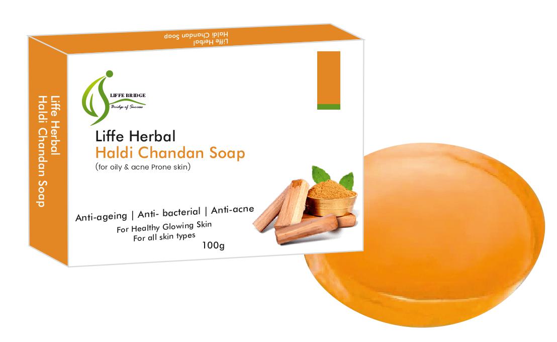 Liffe Herbal Haldi Chandan Bathsoap